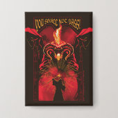 GANDALF™ Vs Balrog "You Shall Not Pass" Graphic Button (Voorkant)