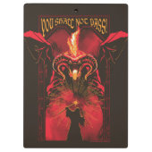 GANDALF™ Vs Balrog "You Shall Not Pass" Graphic Klembord (Achterkant)