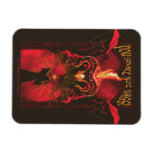 GANDALF™ Vs Balrog "You Shall Not Pass" Graphic Magneet (Horizontaal)