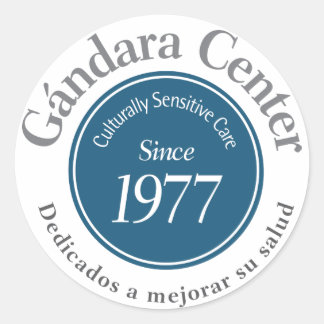 Gándara Center Logo Ronde Sticker