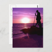 Gandhi Briefkaart (Voorkant / Achterkant)