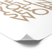 Gandhi citaat poster is de verandering sepia en wi (Hoek)