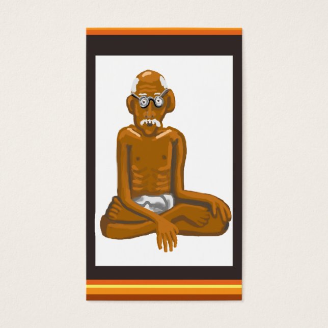 Gandhi citations - Vérité avec amour (Devant)