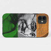 Gandhi + Indiase vlag iPhone 5C Case (Achterkant (horizontaal))