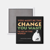 Gandhi Magnet (Recto/Verso)