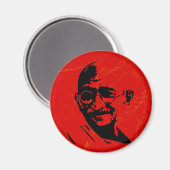 Gandhi Magnet Magneet (Voorkant / Achterkant)