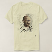 Gandhi Marked T-Shirt