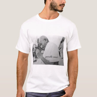 gandhi-muziek t-shirt