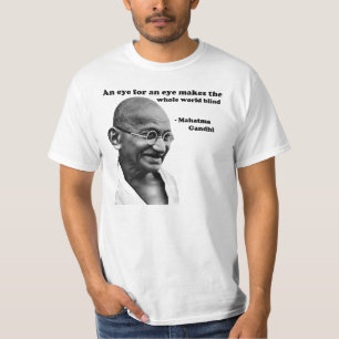 Gandhi: Oog voor een oog T-shirt
