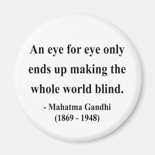 Gandhi Quote 3a Magneet