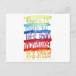 Gandhi Quote Briefkaart