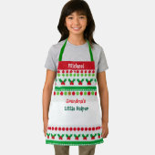 Gandma's kleine helper - gepersonaliseerd Schort (Insitu)