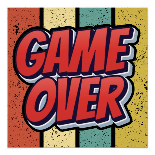 Gane over. perfect poster (Voorkant)