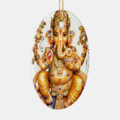 GANESH AURA KERAMISCH ORNAMENT (Rechts)