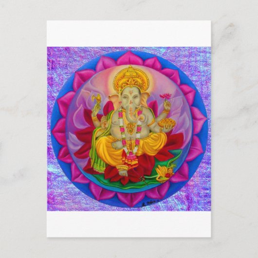 Ganesh Briefkaart (Voorkant)