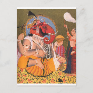 Ganesh Briefkaart