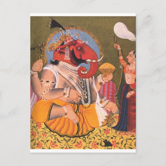 Ganesh Briefkaart (Voorkant)