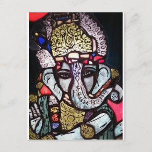 Ganesh Briefkaart