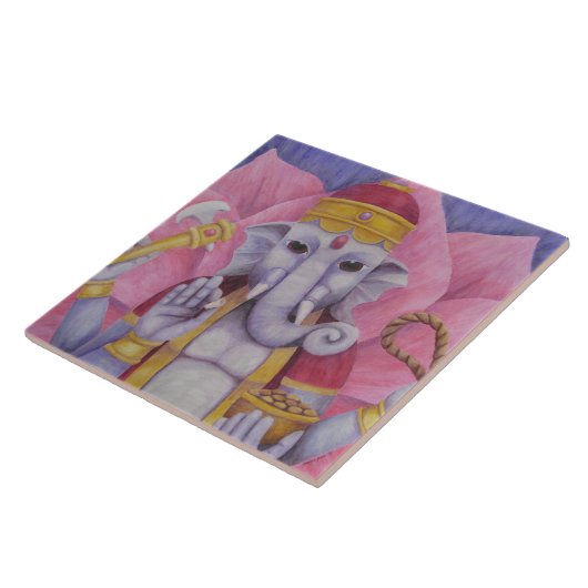 Ganesh Ceramic Tile Tegeltje (Zijkant)