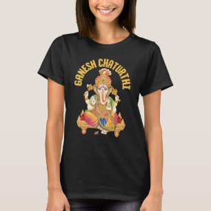 Ganesh Chaturthi Hinduism Elephant God T-shirt