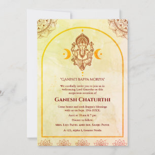 Ganesh Chaturthi Puja Kaart