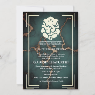 Ganesh Chaturthi Puja Kaart