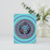 Ganesh Dancer Briefkaart (Staand voorkant)
