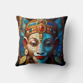 Ganesh Deity Idienne Dieu Coussin Jeu d'oreiller (Verso)