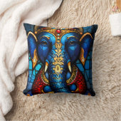 Ganesh Deity Idienne Dieu Coussin Jeu d'oreiller (Couverture)