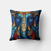 Ganesh Deity Idienne Dieu Coussin Jeu d'oreiller (Verso)