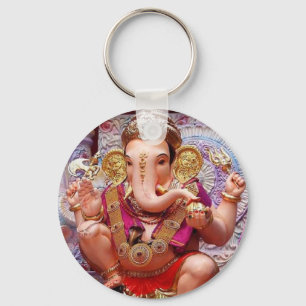 Ganesh Ganesha Hindu India Asian Elephant Deite Sleutelhanger