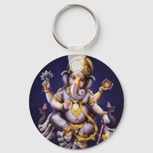 Ganesh Ganesha Hindu India Asian Elephant Deite Sleutelhanger