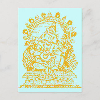 Ganesh: God van Succes Briefkaart