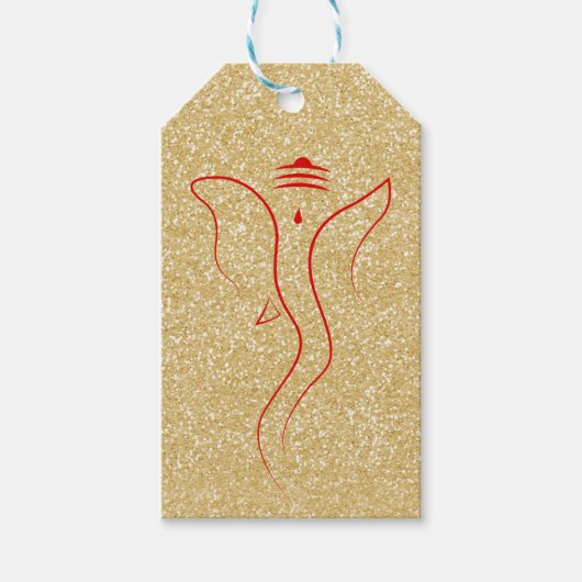 Ganesh Gold Cadeaulabel (Voorkant)
