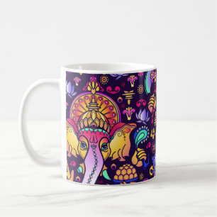 Ganesh Hindu God: Feestelijk Naadloos Koffiemok
