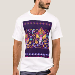 Ganesh Hindu God: Feestelijk Naadloos T-shirt