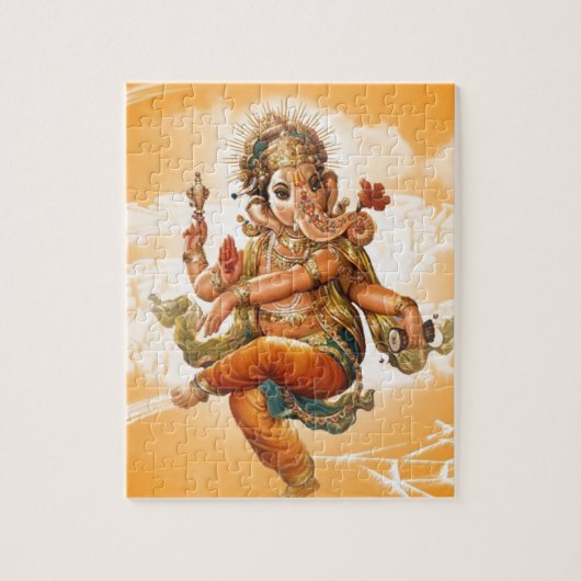 GANESH HINDU GOD LEGPUZZEL (Verticaal)