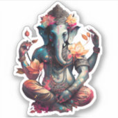 Ganesh Hindu Sticker (Voorkant)
