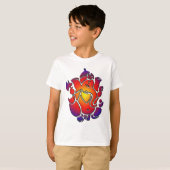 Ganesh in kleuren t-shirt (Voorkant volledig)
