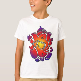 Ganesh in kleuren t-shirt