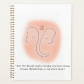 Ganesh ji planner (Voorkant)