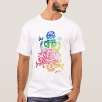 Ganesh Mantra waterverf Tshirt