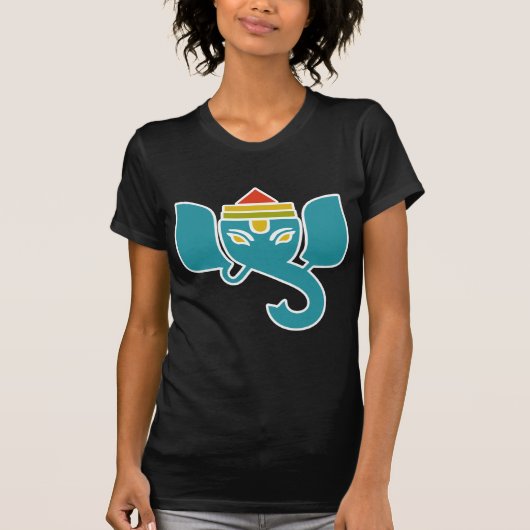 Ganesh met Modern Flair Tshirt (Voorkant)