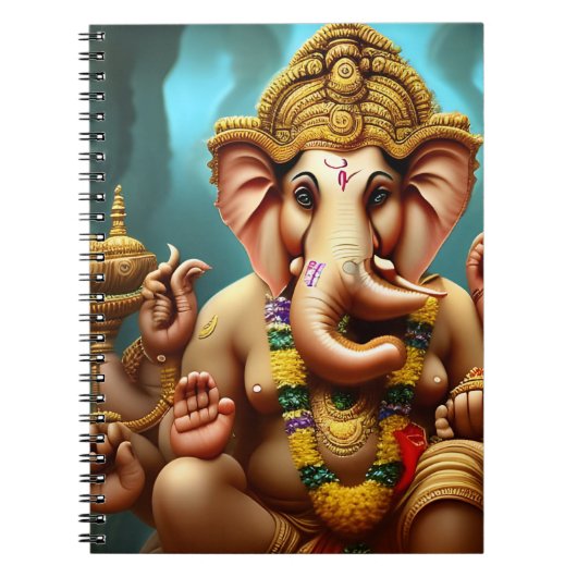 Ganesh neemt een Selfie Notitieboek (Voorkant)