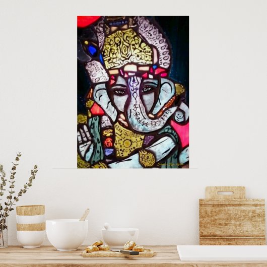 Ganesh Poster (Keuken)