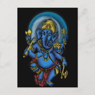 Ganesh Prosperity Briefkaart
