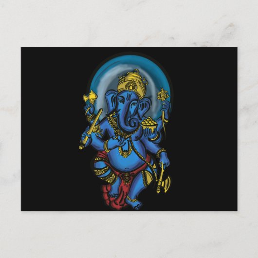 Ganesh Provoorspoed Briefkaart (Voorkant)