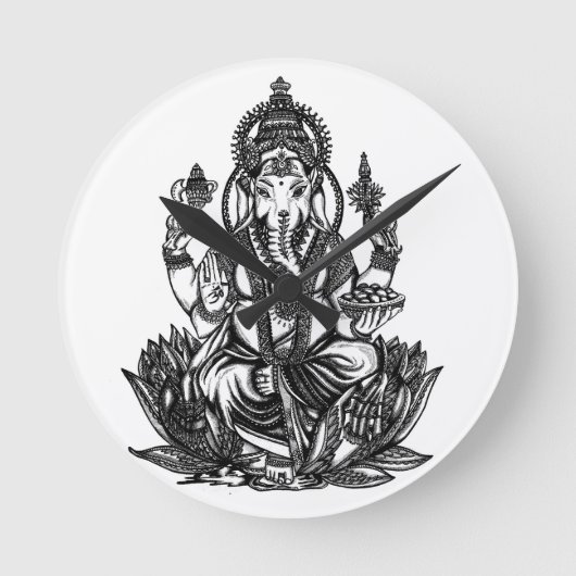 Ganesh Ronde Klok (Voorkant)