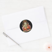 Ganesh Ronde Sticker (Envelop)