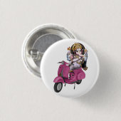 Ganesh Scooter II Ronde Button 3,2 Cm (Voorkant /achterkant)
